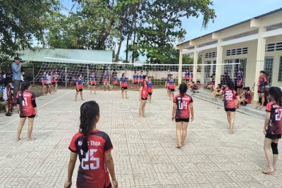 LIÊN ĐỘI TRƯỜNG TH&THCS TÂN THUẬN 1 DUY TRÌ VÀ PHÁT TRIỂN CÂU LẠC BỘ VĂN HÓA, VĂN NGHỆ, THỂ THAO