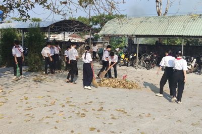 LIÊN ĐỘI TRƯỜNG TH&THCS TÂN THUẬN 1 PHÁT HUY HIỆU QUẢ HOẠT ĐỘNG CỦA CÂU LẠC BỘ TƯ VẤN, TRỢ GIÚP TRẺ EM